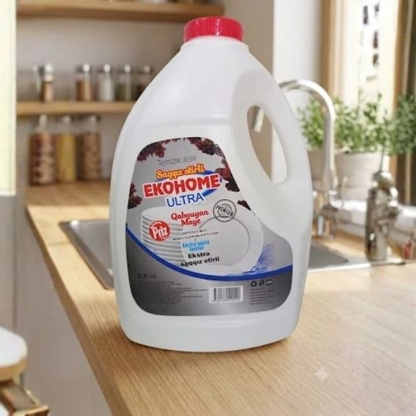 Ekohome Ultra Qabyuyan Maye (3.7 Litr - Saqqız Ətirli)